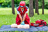 CPR training