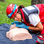 CPR training