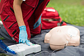 CPR training