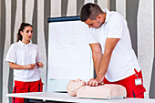 CPR training