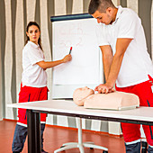 CPR training