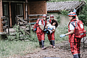 Evacuation from disaster struck area