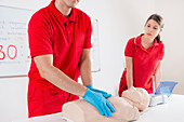 Cardiopulmonary resuscitation training