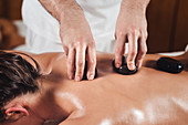 Hot stone massage