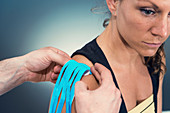 Kinesio tape application