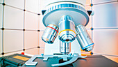 Light microscope lenses