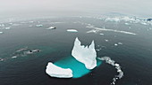 Iceberg in sea, Antarctica