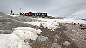 Former polar research base, Antarctica
