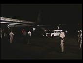 Apollo 11 astronauts boarding Air Force One, 1969