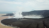 Anak Krakatau post collapse, 2019