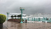 Typhoon Hato storm surge, Hong Kong, 2017