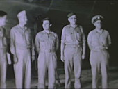 Enola Gay crew during Hiroshima mission, 1945