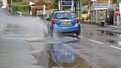 Flooding in English town