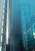 Modern highrise building, illustration