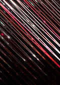 Shiny red and pink lines, illustration