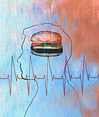 Junk food, illustration