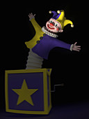 Jack in the box, illustration