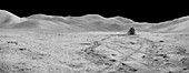 Apollo 15 exploration of the Moon, August 1971