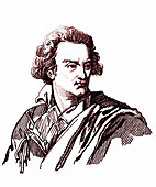 Count Vittorio Alfieri, Italian dramatist and poet