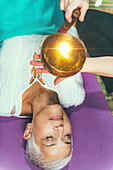 Sound healing meditation therapy