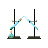 Thermal decomposition experiment, illustration