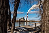 Coal-fired power plant,Montana,USA