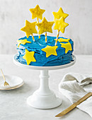 Starry night cake