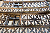 17th century timber framed house, Confolens, France