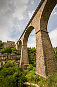 The Pont Grande into Minerve, Languedoc, France