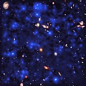 Hydrogen emissions in the early universe, VLT image
