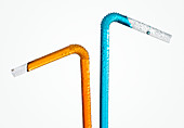 Plastic drinking straws