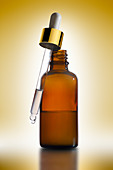 Beauty treatment in dropper bottle