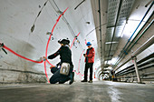 Monitoring Super Proton Synchrotron tunnel at CERN