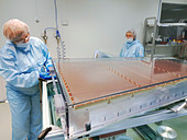 ALICE detector upgrade assembly at CERN