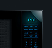 Microwave oven control panel