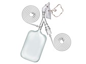 Heliox breathing equipment, illustration