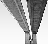 Underside of elevated highway