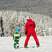 Ski lesson