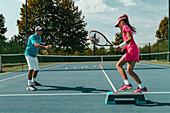 Tennis training