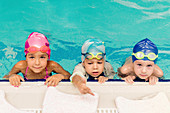 Group swimming lesson