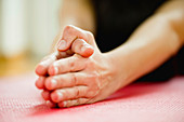 Woman doing yoga