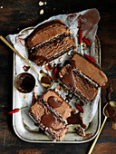 Chilli Chocolate Ice-Cream Torte