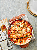 Tomato, spinach and mascarpone gnocchi