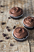 Vegan chocolate cupcakes