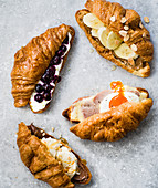 Four ways with croissants