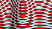 Wavy lines, abstract illustration