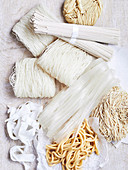 Dried Egg Noodle, Soba Noodles, Dried Rice Vermicelli, Dried Rice Stick Noodles, Fresh Egg Noodles, Fresh Rice Noodles, Hokkien Noodles