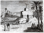 Telegraph of Claude Chappe, illustration