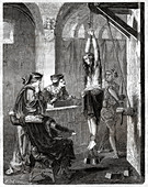 Witch in the Middle Age, illustration
