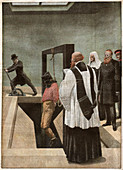 Hanging of Dr Crippen, illustration